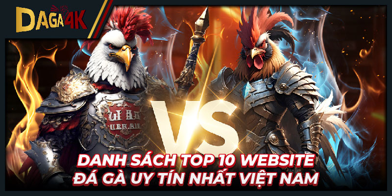 Danh sách top 10 website đá gà uy tín nhất Việt Nam